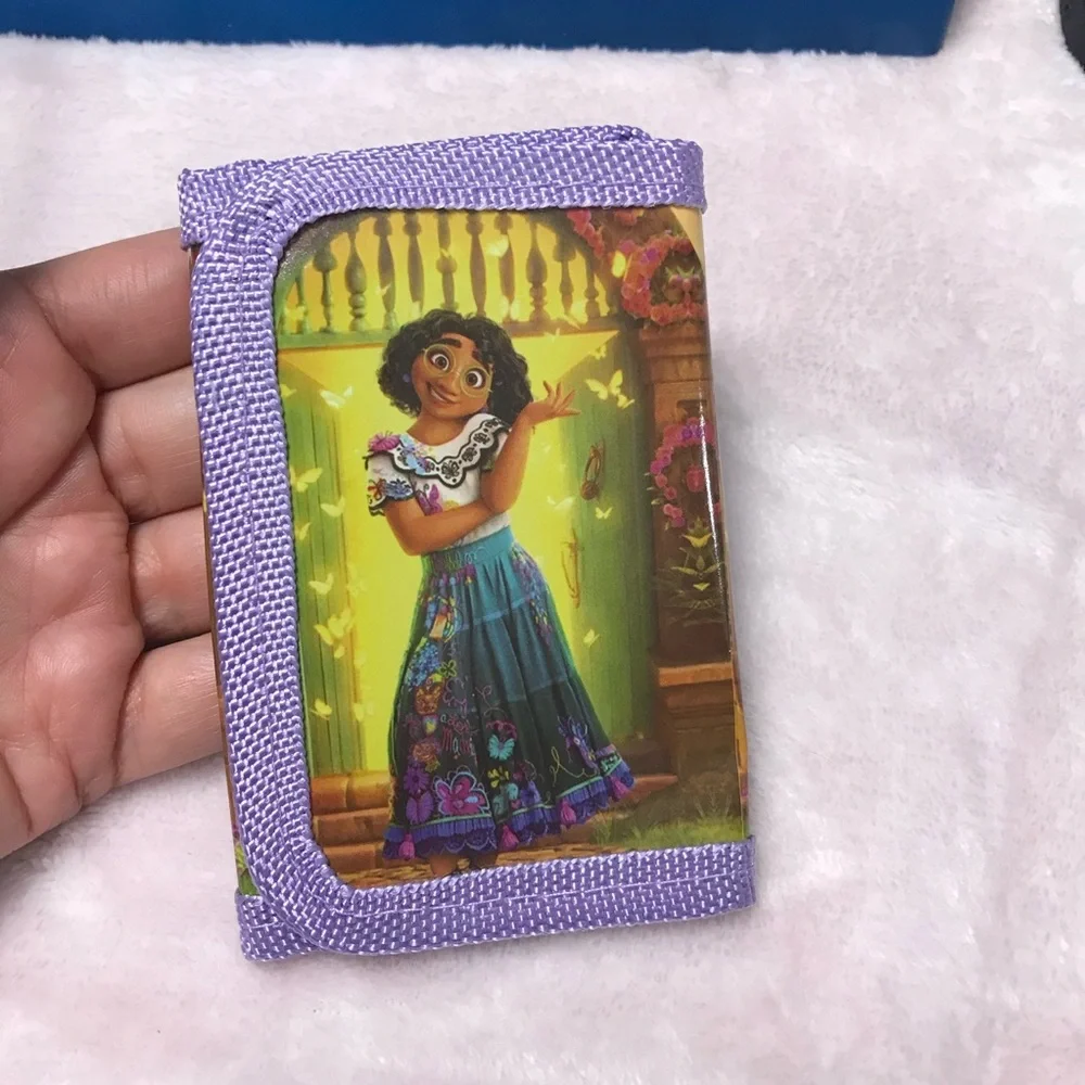 ✨✨5/$10✨✨ Disney Encanto Trifold Girls Boys Kids Wallet, Velcro BRAND NEW